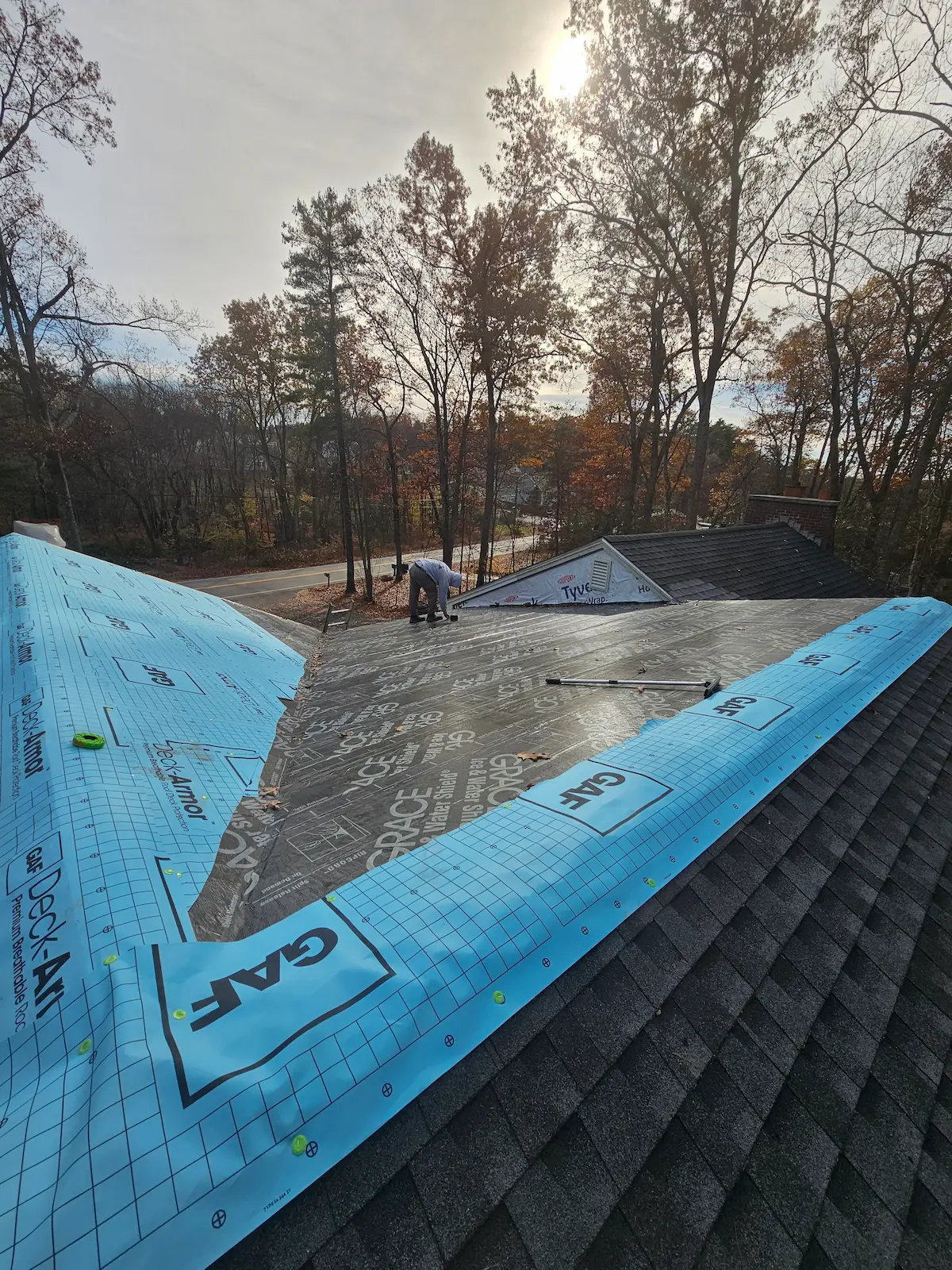 Addition roof weatherproofing in hudson nh