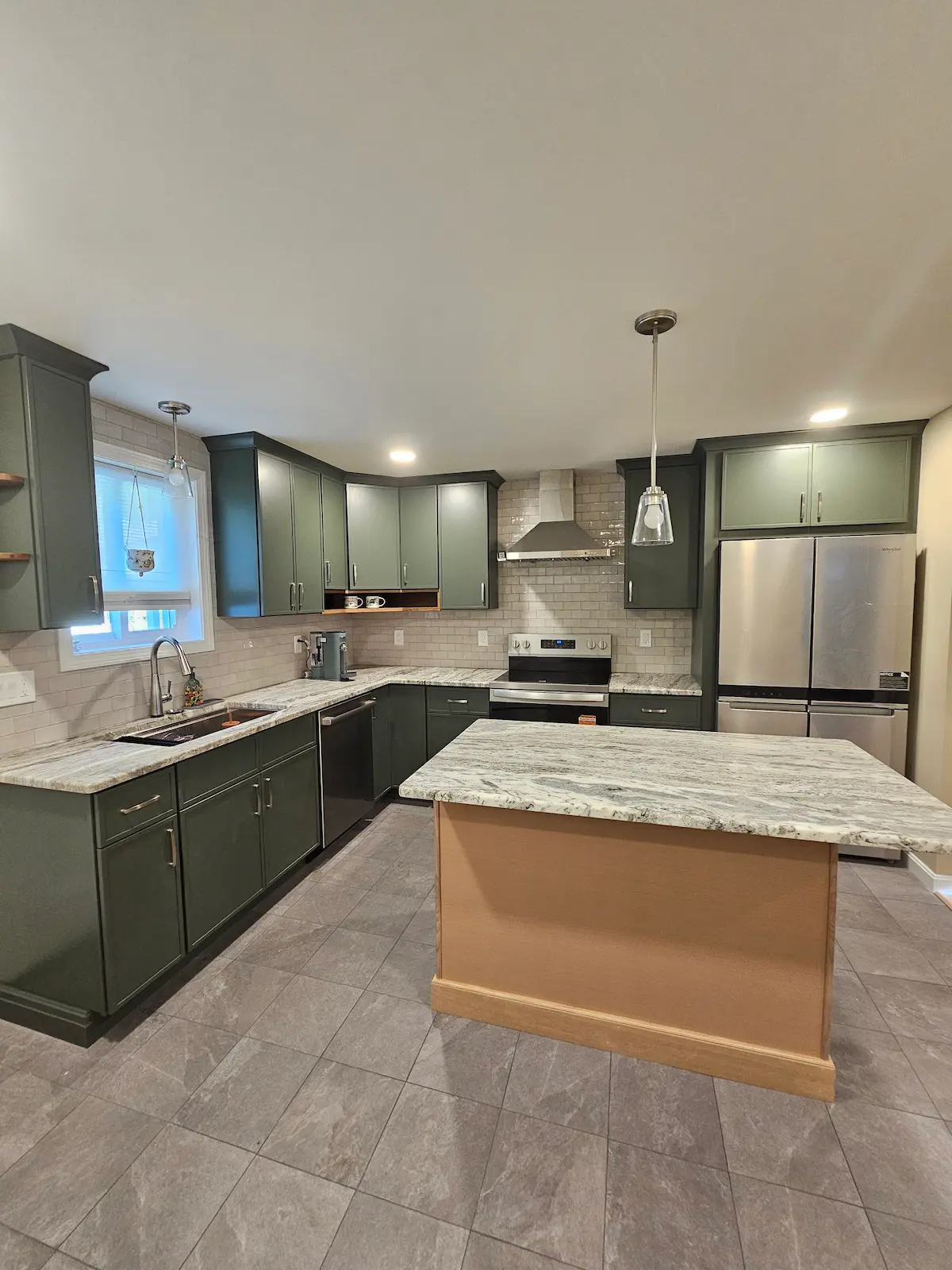 Beautifully renovated kitchen with attention to detail and quality materials
